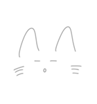 手描きぬこ（個別スタンプ：8）