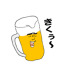 ビール好きが使うスタンプ（個別スタンプ：5）