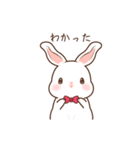 かわいいウサギ 1（個別スタンプ：6）
