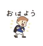テニスガール＆ボーイ4（個別スタンプ：1）
