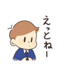 テニスガール＆ボーイ4（個別スタンプ：6）