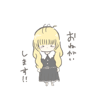 オタク女の子！（個別スタンプ：4）