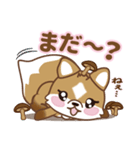 キツネちゃんの食欲の秋。スタンプ通常版（個別スタンプ：5）