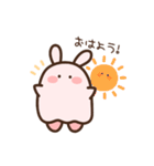 おばけうさぎちゃん(ピンク)（個別スタンプ：3）