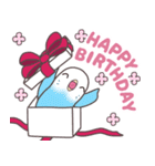 インコフレンズのお誕生日スタンプ（個別スタンプ：5）