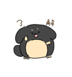 おもちみたいなダックスフンド（個別スタンプ：3）