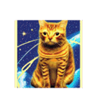 宇宙猫①（個別スタンプ：21）