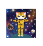 宇宙猫①（個別スタンプ：32）
