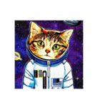 宇宙猫①（個別スタンプ：37）