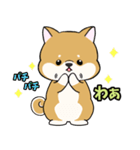 柴犬ゆりちゃん 文字ありスタンプ 犬の日（個別スタンプ：30）