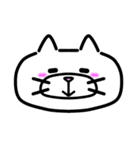 ぷくぷく ねこ（個別スタンプ：1）