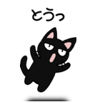 黒猫のたん五郎 その1（日常会話）（個別スタンプ：40）