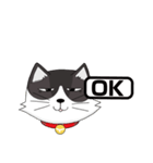 ジト目猫ちゃん（個別スタンプ：9）