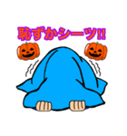 あおやまさんと仲間たち(ハロウィン)♪（個別スタンプ：34）