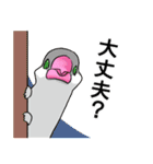 めんこい文鳥3 応援団（個別スタンプ：21）