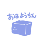 消しゴムはんこ風。②（個別スタンプ：16）