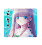 RABBIT GIRL’S ★ LOVELY ＆ PRETTY（個別スタンプ：4）