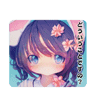 RABBIT GIRL’S ★ LOVELY ＆ PRETTY（個別スタンプ：6）