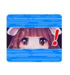 RABBIT GIRL’S ★ LOVELY ＆ PRETTY（個別スタンプ：11）