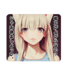 RABBIT GIRL’S ★ LOVELY ＆ PRETTY（個別スタンプ：12）