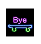 ネオンスタンプ(英語)Neon sign（個別スタンプ：6）