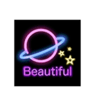 ネオンスタンプ(英語)Neon sign（個別スタンプ：20）