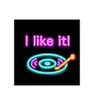 ネオンスタンプ(英語)Neon sign（個別スタンプ：23）