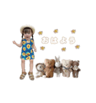 Hanachan's 2nd birthday stanp ✩.*˚（個別スタンプ：5）