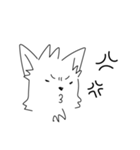 ゆるい白犬 修正版（個別スタンプ：15）