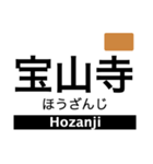 奈良線・難波線・生駒線・生駒ケーブル（個別スタンプ：37）