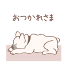 Dogs まったりな犬たち 3_Brown（個別スタンプ：35）