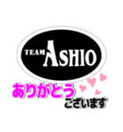 TEAM ASHIOスタンプ（個別スタンプ：3）