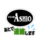 TEAM ASHIOスタンプ（個別スタンプ：4）