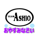 TEAM ASHIOスタンプ（個別スタンプ：6）