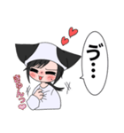 人間になりたいしゃべるねこ（個別スタンプ：3）