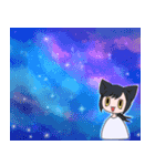 人間になりたいしゃべるねこ（個別スタンプ：8）