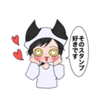 人間になりたいしゃべるねこ（個別スタンプ：19）