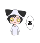 人間になりたいしゃべるねこ（個別スタンプ：25）