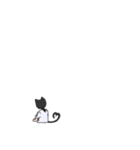 人間になりたいしゃべるねこ（個別スタンプ：28）