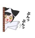 人間になりたいしゃべるねこ（個別スタンプ：34）
