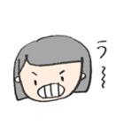 おカッパ少女ちゃん（個別スタンプ：9）
