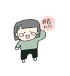 おカッパ少女ちゃん（個別スタンプ：19）