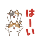 とびだす！ゆるかわにゃんこズ(太文字)（個別スタンプ：9）