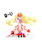 頑張る巫女お姉さんHG 7（個別スタンプ：24）