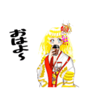 頑張る巫女お姉さんHG 7（個別スタンプ：32）