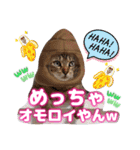 猫❤️デカ文字❤️ミケ❤️キジトラ❤️日常（個別スタンプ：30）