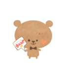 失敗ばかりのクマくん（個別スタンプ：1）