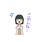 小鳥を愛でるのが好きなお姉さん（個別スタンプ：13）