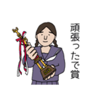 学生さんの日常2 思いやり（個別スタンプ：25）