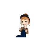 お団子ちゃん1.（個別スタンプ：1）